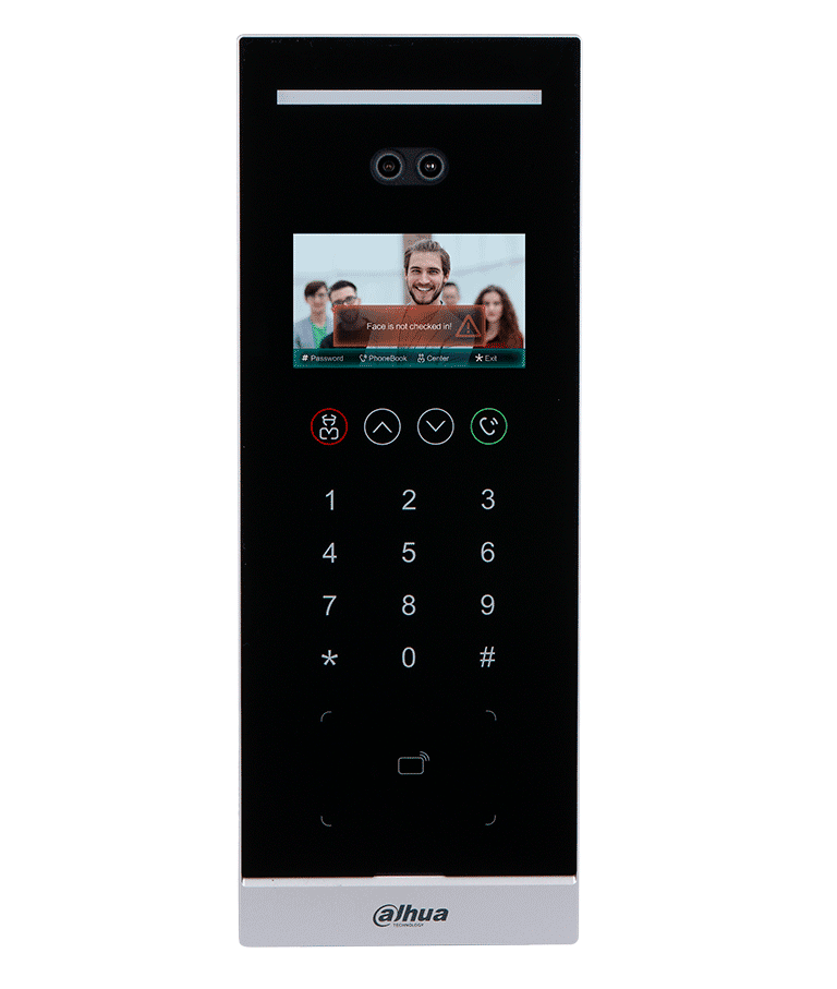 DAHUA VTH2421FW-P - MONITOR IP DE 7" SERIE PRO CON PANTALLA TÁCTIL, 8GB DE MEMORIA, POE ESTÁNDAR, RANURA MICROSD, ADMITE 9 MONITORES ADICIONALES, LLAMADA GRUPAL, VIDEOS, MENSAJES Y 6 ENTRADAS/SALIDAS DE ALARMA / #VDP