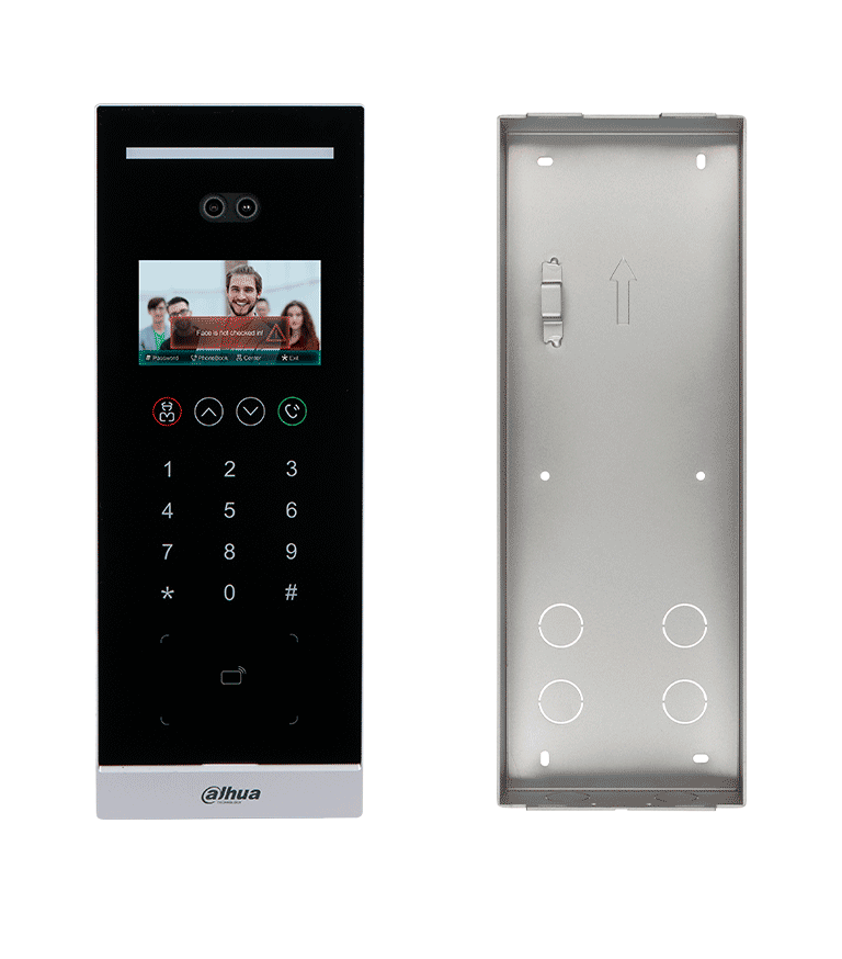 DAHUA VTO6531HPAQ - FRENTE DE CALLE DEPARTAMENTAL IP/ CON RECONOCIMIENTO DE ROSTROS Y TARJETAS/ IP65 SALIDA DE RELEVADOR/ INCLUYE CAJA DE INSTALACIÓN.-Frentes de Calle-DAHUA-Bsai Seguridad & Controles