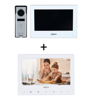 DAHUA DHI-KTH01+DHI-VTH1020J - KIT DE VIDEOPOTERO HIBRIDO + FRENTE DE CALLE ANALOGICO CON CAMARA DE 1.3 MP + DAHUA VTH1020J- MONITOR ANALÓGICO DE 7 PULGADAS COMPATIBLE CON KTA01 / KTA02 / #VDP-Kits de Videoporteros-DAHUA-Bsai Seguridad & Controles