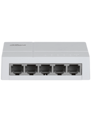 DAHUA DH-SF1005L - SWITCH PARA ESCRITORIO 5 PUERTOS FAST ETHERNET CON VELOCIDAD DE TRANSMISIÓN DE 10/100 MBPS EN UN DISEÑO COMPACTO. SU CAPA 2 SOPORTA UN SWITCHING DE HASTA 1 GBPS Y UNA VELOCIDAD DE REENVÍO DE 0.744 MBPS. #SWITCHDPXV #VOLDH-Switches-DAHUA-DHT3700020-Bsai Seguridad & Controles