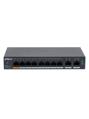 DAHUA DH-CS4010-8ET-60 SWITCH POE DE 8 PUERTOS / POE INTELIGENTE/ 60WATTS TOTALES/ 2 PUERTOS UPLINK/ SWITCHING 4.8GBPS/ PROTECCIÓN DE DESCARGAS/ DOLYNK CARE/ #BUENFINDAHUA20 #NOV-Switches POE-DAHUA-Bsai Seguridad & Controles