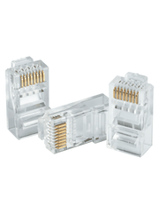 DAHUA DH-PFM976-631 - CAJA CON 100 PLUGS RJ45 CAT6/ CHAPADO DE ORO DE 15 U"/ CLASIFICACIÓN DE RESISTENCIA AL FUEGO UL94V-2/ #LONUEVO #CONEEN-Jacks y Plugs-DAHUA-DHT6320003-Bsai Seguridad & Controles