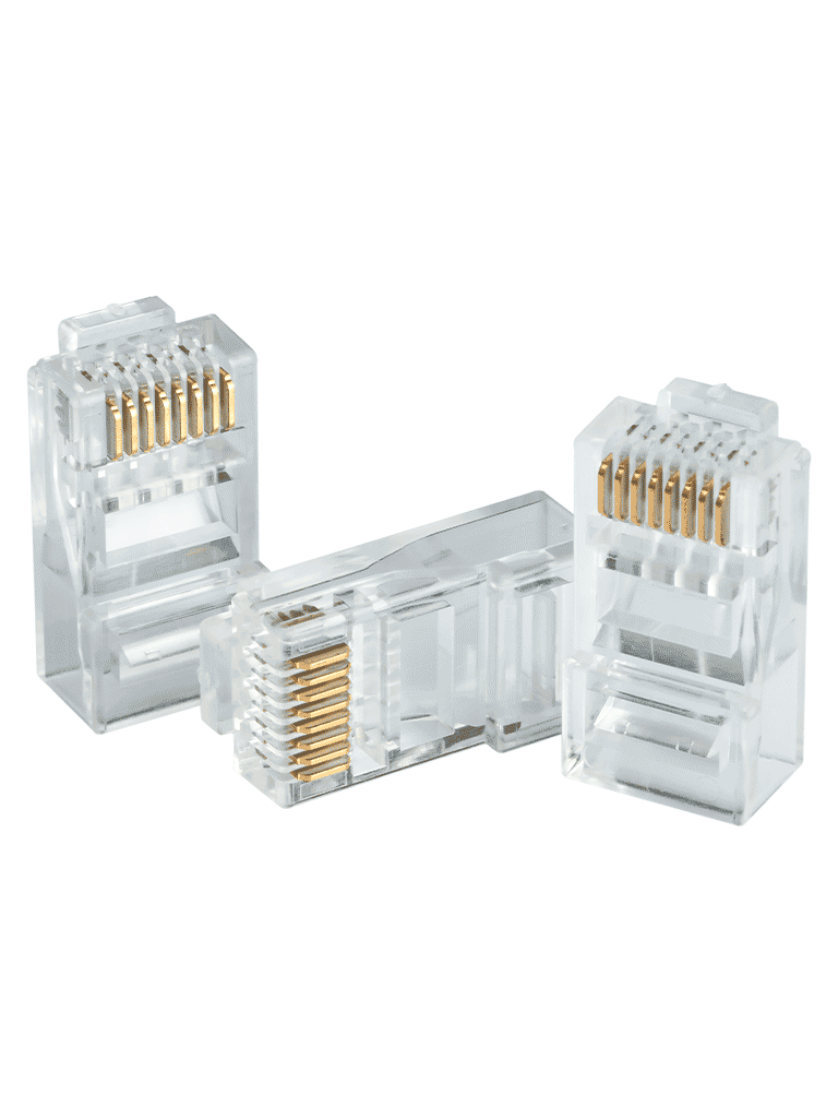 DAHUA DH-PFM976-631 - CAJA CON 100 PLUGS RJ45 CAT6/ CHAPADO DE ORO DE 15 U"/ CLASIFICACIÓN DE RESISTENCIA AL FUEGO UL94V-2/ #LONUEVO #CONEEN-Jacks y Plugs-DAHUA-DHT6320003-Bsai Seguridad & Controles