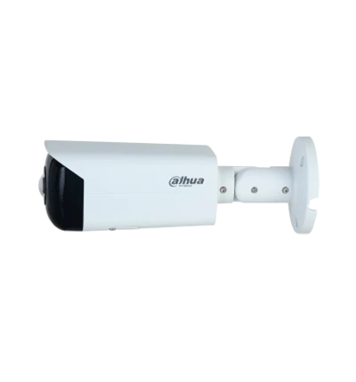 DAHUA IPC-HFW3441T-AS-P - CÁMARA IP BULLET PANORÁMICA RESOLUCIÓN DE 4 MP/ LENTE 2.1 MM/ ∢ 180°/ IR 20 MTS/IA WIZSENSE/DETECCIÓN DE MOVIMIENTO INTELIGENTE/ PROTECCIÓN PERIMETRAL / STARLIGHT / POE / WDR/ H.265+/ IP67/ MICRÓFONO / E&S ALARMA #PANO180-Panorámicas 180-DAHUA-Bsai Seguridad & Controles