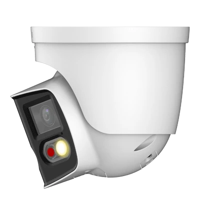 DAHUA IPC-PDW3849-A180-AS-PV CÁMARA IP WIZSENSE EYEBALL FIJA TIOC DUAL DE 2X4MP/ ANGULO 180°/IR ES DE 25 M/ LED 20 M/ RANURA PARA MICRO SD/ MICRÓFONO Y ALTAVOZ INTEGRADO/ IP67/ DISUASIÓN ACTIVA/ SMD 4.0./ EPTZ/ E&S DE ALARMA Y AUDIO #PANO180-Panorámicas 180-DAHUA-Bsai Seguridad & Controles