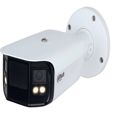 DAHUA IPC-PFW5849-A180-E2-ASTE - CÁMARA IP BULLET 4K / 2X4 MP / H.265 / FULL COLOR / LED DE 40 M / ÁNGULO DE VISIÓN 180°/ ROI / WDR/ E&S AUDIO Y ALARMA / SMD 4.0 / IP67 #XCDAHUA-Panorámicas 180-DAHUA-Bsai Seguridad & Controles