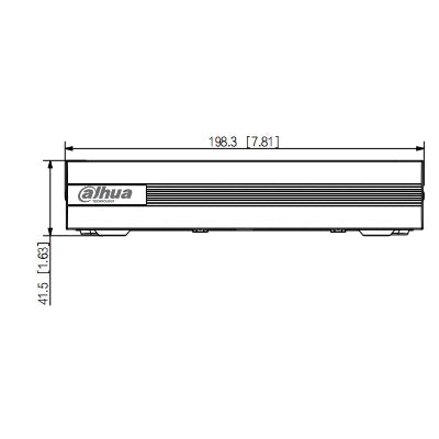 DAHUA KITXVR1B04-I+HFW1200CMA- KIT DE 4 CANALES DE 2 MEGAPIXELES CON AUDIO/ DVR COOPER-I WIZSENSE/ CON IA/ H.265+/ 4 CAMARAS METALICAS CON MICROFONO INTEGRADO/ 4 CH+ 1 IP O HASTA 5 CH IP/ 4 CH SMD PLUS/ ACCESORIOS INCLUIDOS/ #PRECIOSHOT-Paquetes 4 Canales-DAHUA-DHT0250011-Bsai Seguridad & Controles