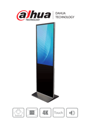 DAHUA LDV55-SAI400TK - Totem de señalización digital de 55" con pantalla Touch Screen. Resolución 4K, 178° de visualización.-Digital Signage-DAHUA-Bsai Seguridad & Controles