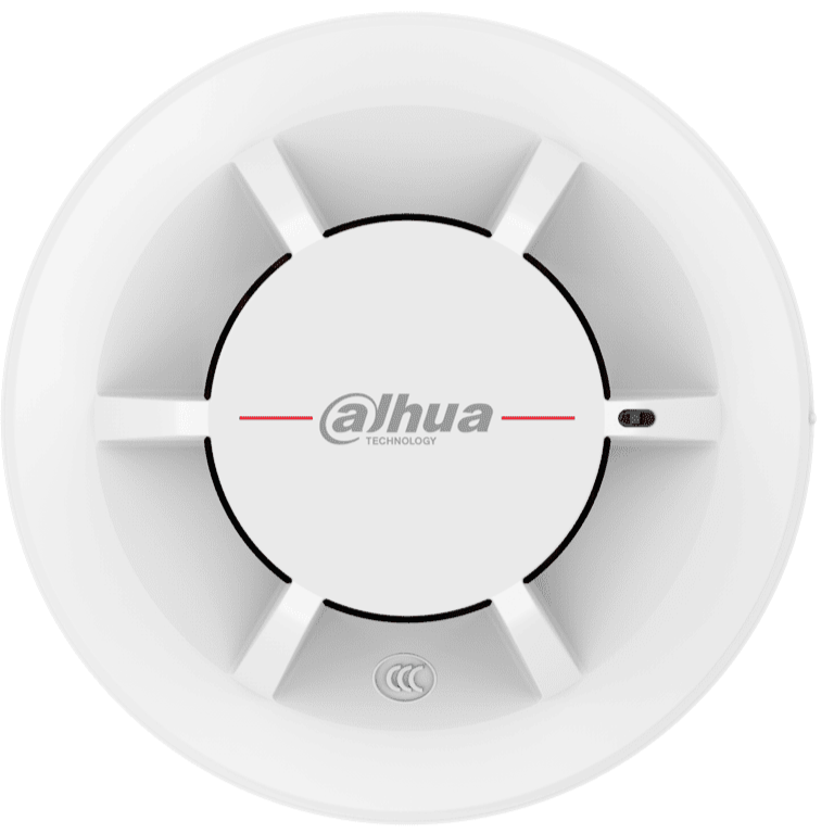 DAHUA WISUALARM DHI-HY-C131 - DETECTOR DE HUMO FOTOELECTRICO CONVENCIONAL DE 2 HILOS, ALARMA VISUAL Y AUDIBLE CON CÁMARA FOTOELECTRICA DUAL PARA DETECCIÓN EFICIENTE, CUMPLE CON ESTÁNDAR EN 54-7:2018, ALGORITMO BLC DE AJUSTE AUTOMÁTICO, #LONUEVO #WISUALARM-Detectores-DAHUA-Bsai Seguridad & Controles