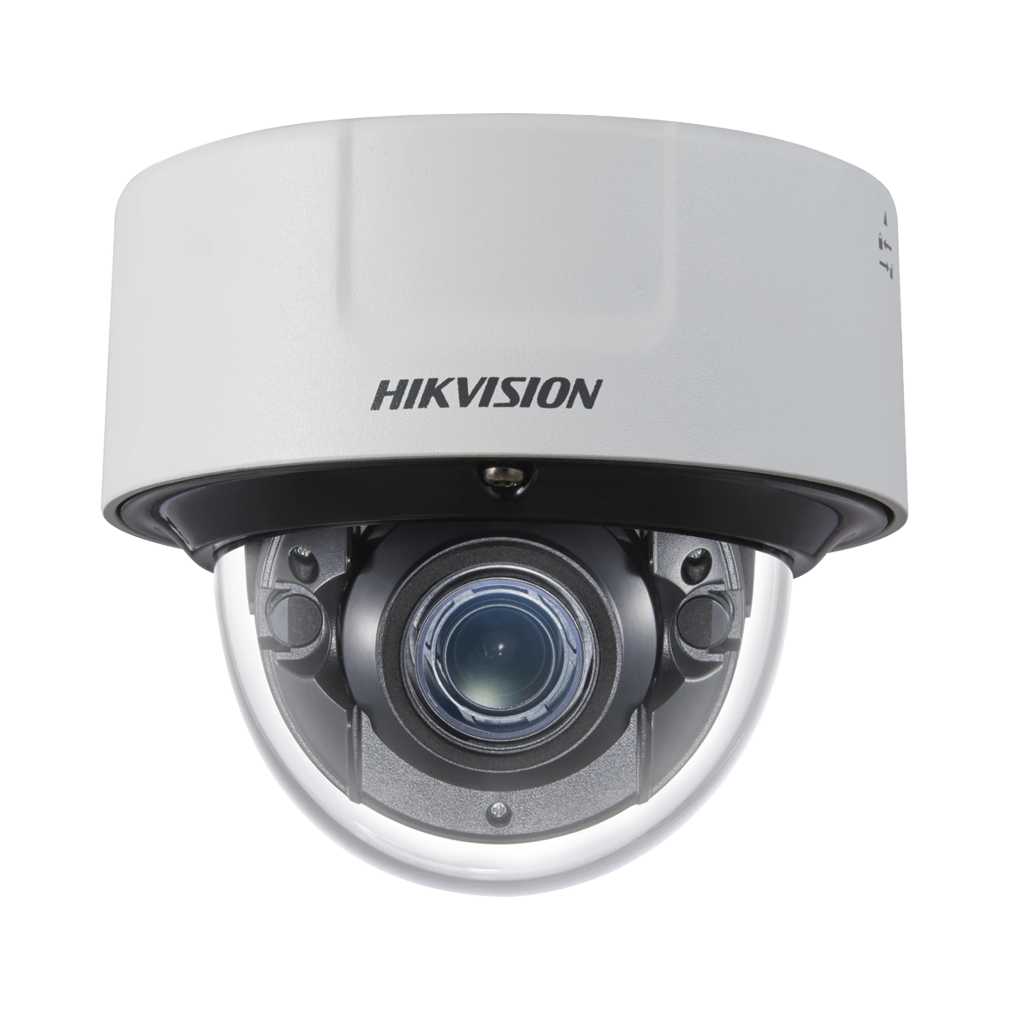 DOMO IP 8 MEGAPIXEL (4K) / 30 MTS IR EXIR / LENTE MOTORIZADO 2.8-12 MM / IK10 / H.265+ / DEEPINVIEW-Cámaras IP-HIKVISION-Bsai Seguridad & Controles