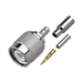 CONECTOR TNC MACHO DE ANILLO PLEGABLE PARA CABLE TEFLÓN-BLANCO-MOTOROLA, GRUPO M/C3, NÍQUEL/ ORO/ DELRIN.-Conectores-RF INDUSTRIES,LTD-Bsai Seguridad & Controles