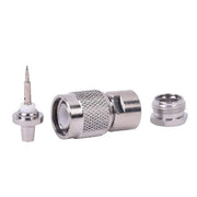 CONECTOR TNC MACHO DE ROSCA PARA CABLE RG-58/U, GRUPO C, NÍQUEL/ PLATA/ DELRIN.-Conectores-RF INDUSTRIES,LTD-Bsai Seguridad & Controles