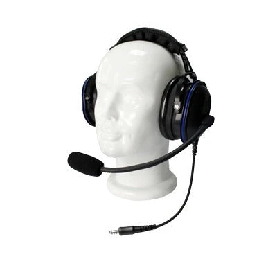 AURICULARES DE DIADEMA DE USO RUDO SOBRE LA CABEZA PARA SERIE MOTOROLA GP300/P1225/PRO3150/MAG ONE/EP450/DEP450-Accesorios para Motorola-TXPRO-Bsai Seguridad & Controles