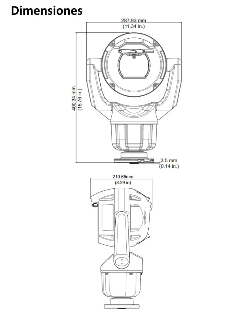 BOSCH V_MIC7522Z30B- MIC IP STARLIGHT 7000I/ IP68/ H.265/ ANALITICOS/ ZOOM 30X/ DESEMPAÑADOR 2 MP-PTZ-BOSCH-Bsai Seguridad & Controles
