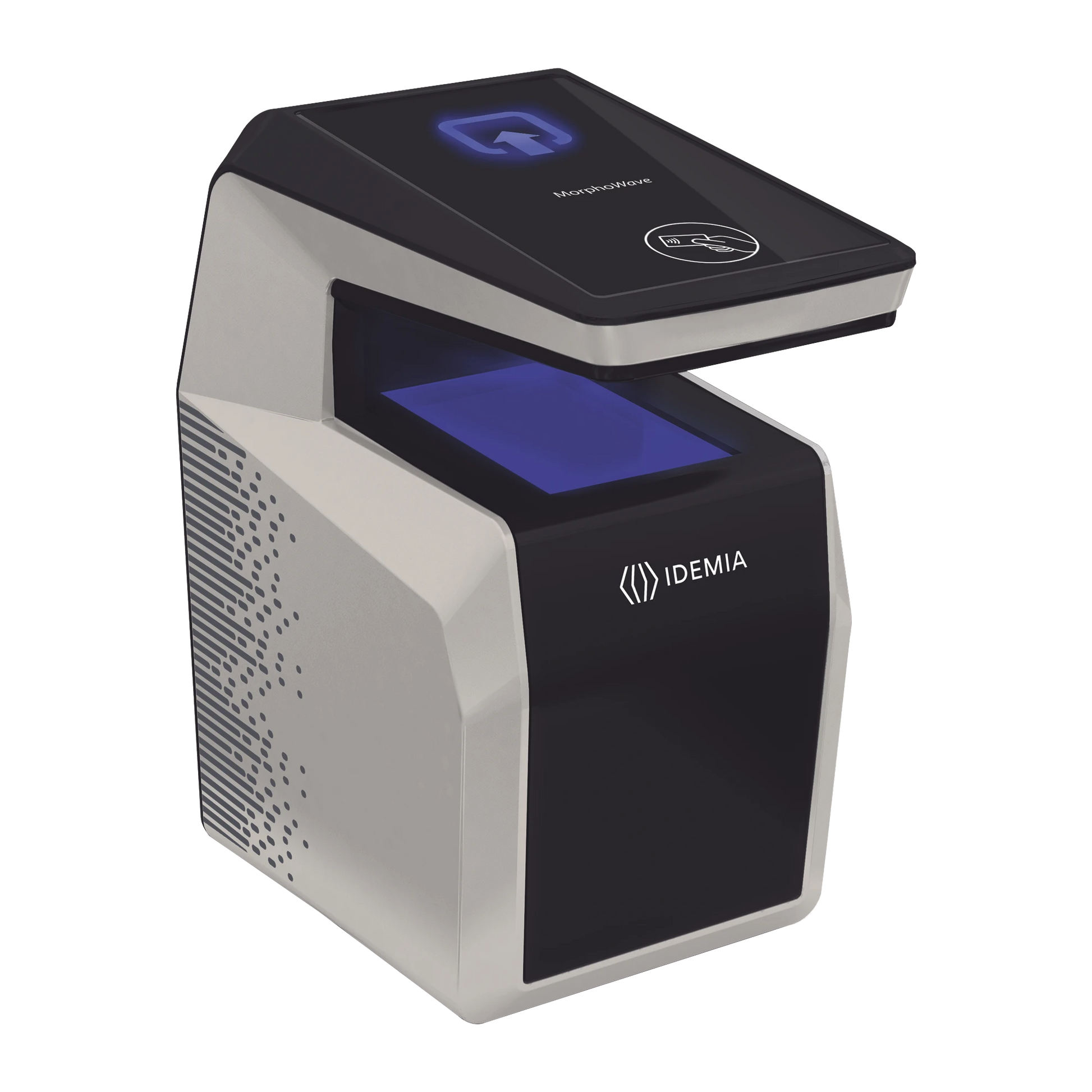 LECTOR DE HUELLA MORPHOWAVE COMPACT /PROX/ICLASSS/MIFARE/DESFIRE CARD READER AND HID MOBILE ACCESS-Biometricos-IDEMIA (MORPHO)-Bsai Seguridad & Controles