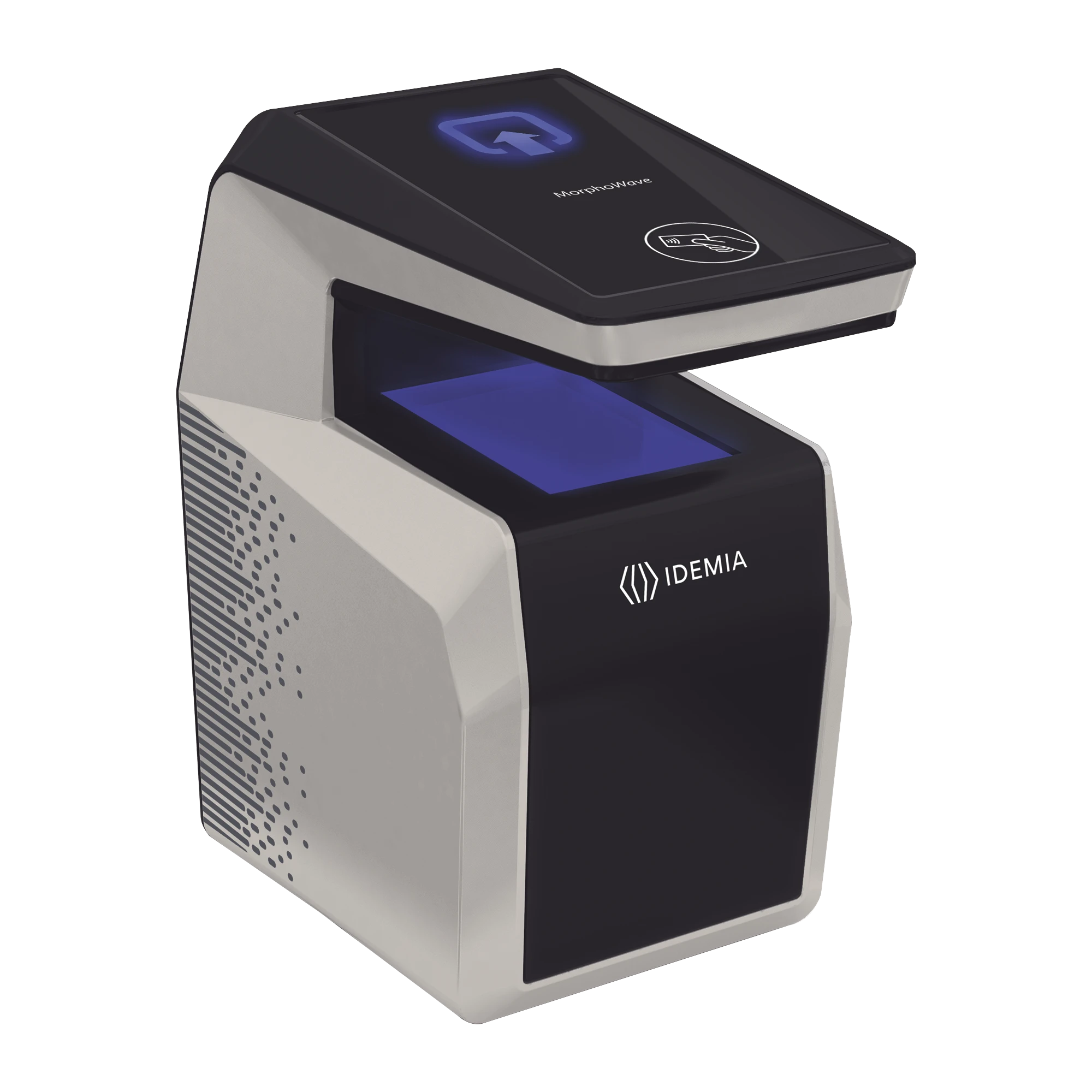 LECTOR DE HUELLA MORPHOWAVE COMPACT /PROX/ICLASSS/MIFARE/DESFIRE CARD READER AND HID MOBILE ACCESS-Biometricos-IDEMIA (MORPHO)-Bsai Seguridad & Controles