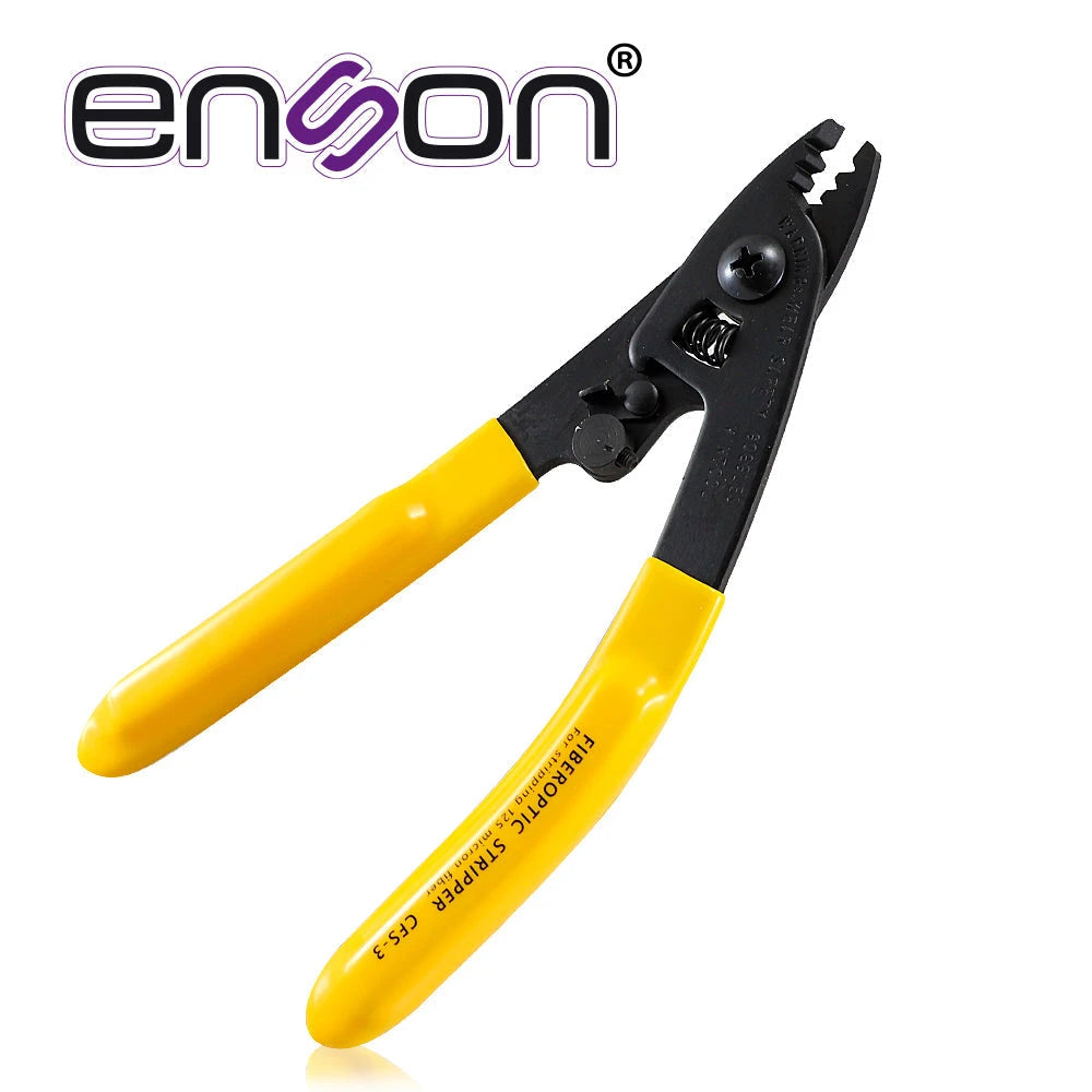 DESFORRADORA DE FIBRA OPTICA ENSON ENS-FO3HS 3 POSICIONES PARA CABLE DE FIBRA DE 900 MICRAS Y 250 MICRAS-GPON-ENSON-Bsai Seguridad & Controles