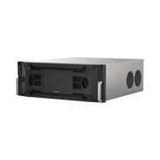 NVR 12 MEGAPIXEL (4K) / 128 CANALES IP / 24 BAHÍAS DE DISCO DURO / 4 TARJETAS DE RED / SOPORTA RAID / RECONOCIMIENTO FACIAL / BASES DE DATOS / FILTRO DE FALSAS ALARMAS / DETECCIÓN DE CUERPO HUMANO Y VEHÍCULOS-Cámaras IP y NVRs-HIKVISION-Bsai Seguridad & Controles