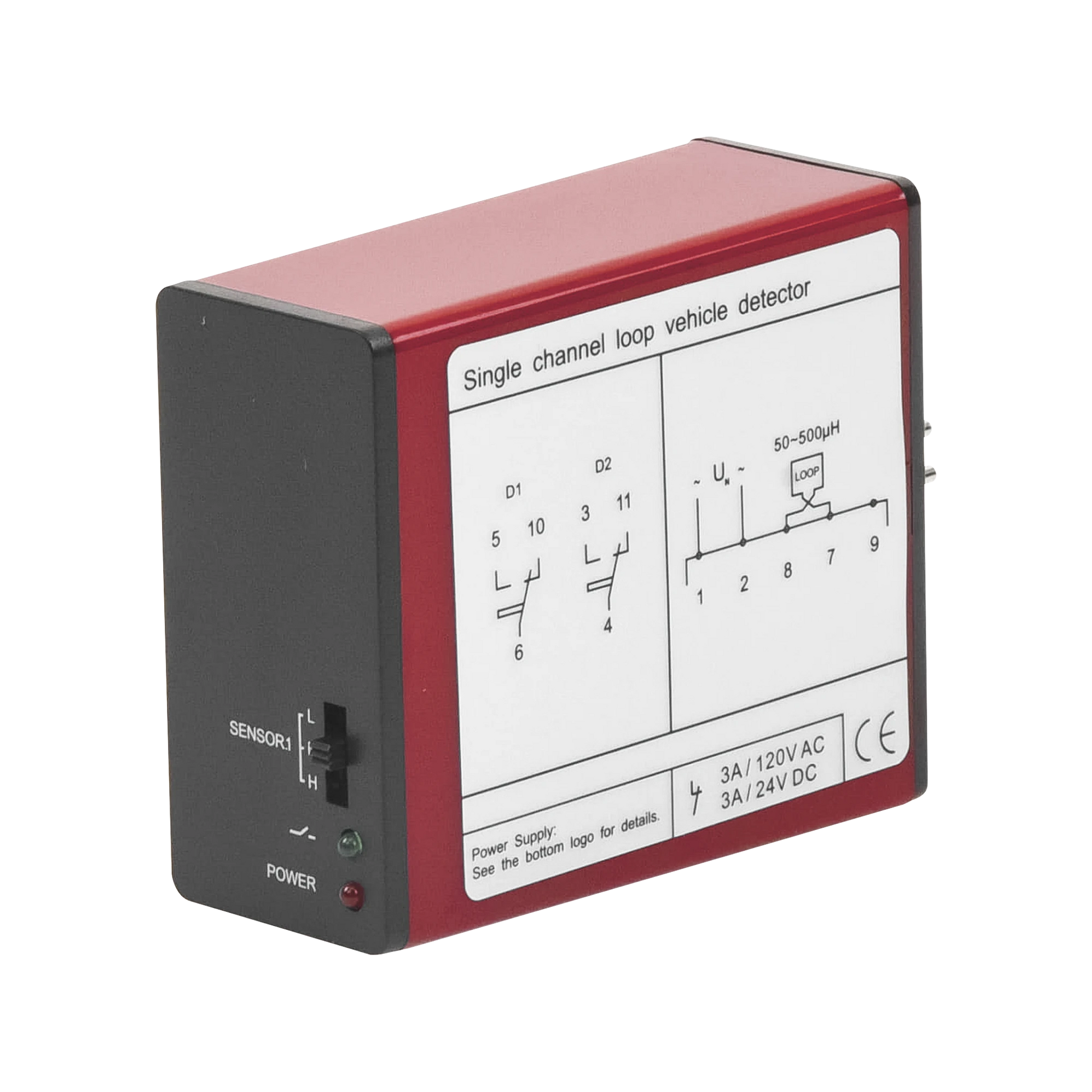SENSOR DE MASA DE 1 CANAL / DETECCIÓN DE PRESENCIA O PULSO-Acceso Vehicular-ACCESSPRO-Bsai Seguridad & Controles