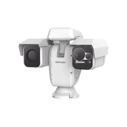 PUNTA DE POSTE IP DUAL / TÉRMICA 50 MM (384 X 288) + ÓPTICO 40X / 800 MTS IR / IP66 / DETECCIÓN DE TEMPERATURA-Cámaras IP-HIKVISION-Bsai Seguridad & Controles