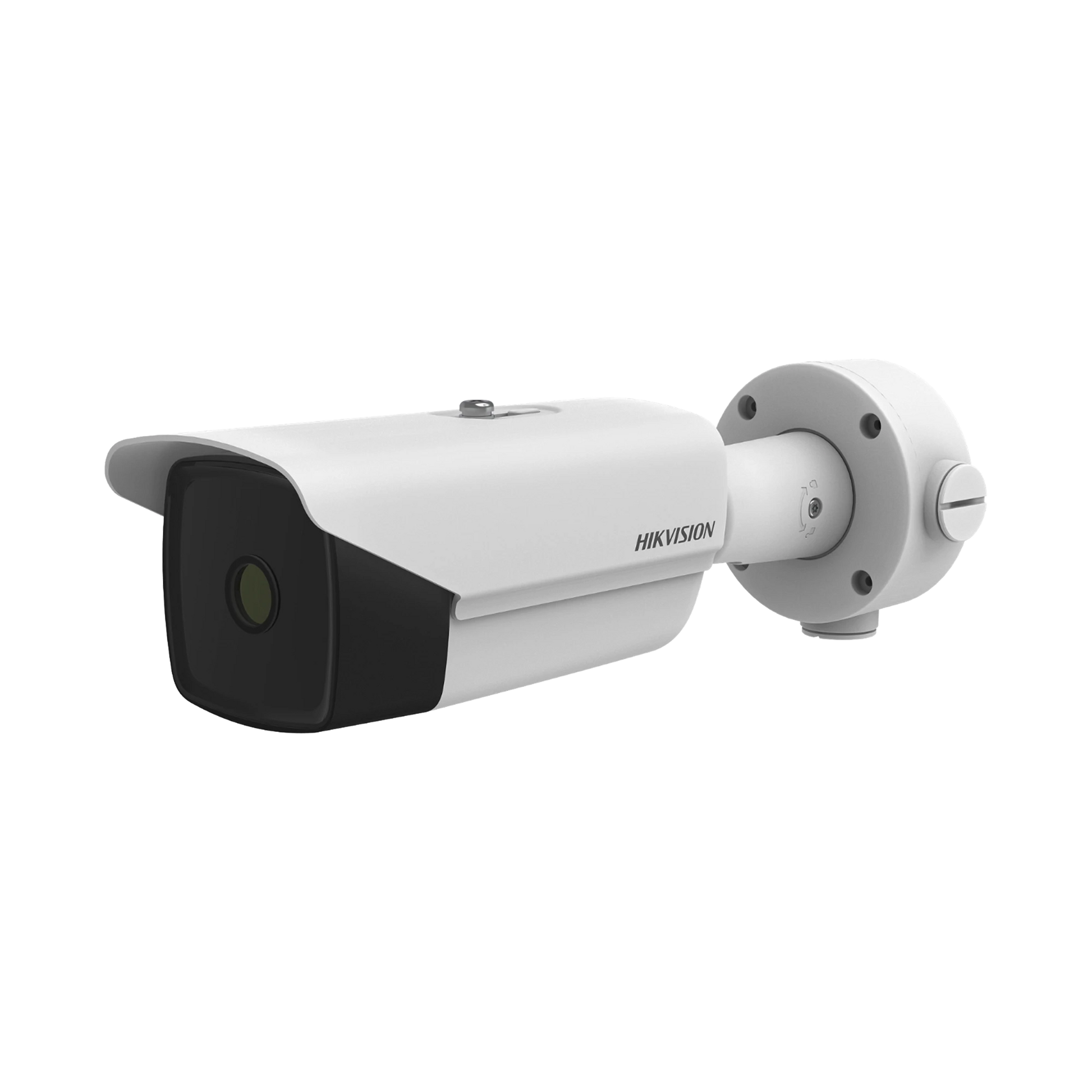BALA IP DUAL / TÉRMICA 35 MM (384 X 288) / ÓPTICO 14.8 MM (4 MEGAPIXEL) / 100 MTS IR / EXTERIOR IP67 / POE / TERMOMÉTRICA / DETECCIÓN DE TEMPERATURA Y FUEGO-Cámaras IP-HIKVISION-Bsai Seguridad & Controles