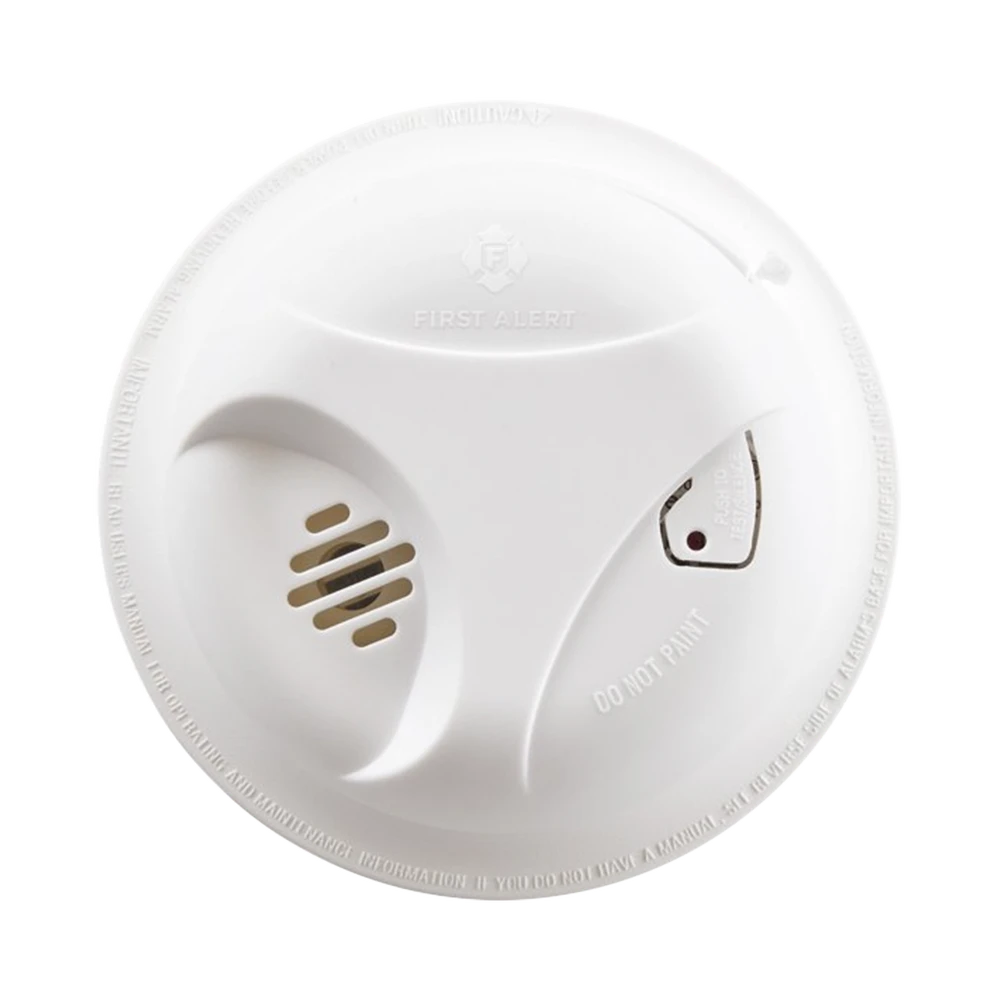 DETECTOR DE HUMO AUTÓNOMO, NO REQUIERE PANEL, CON BOTÓN PARA SILENCIAR, SENSOR POR IONIZACIÓN-Detectores de Incendio y Gases-FIRST ALERT-Bsai Seguridad & Controles