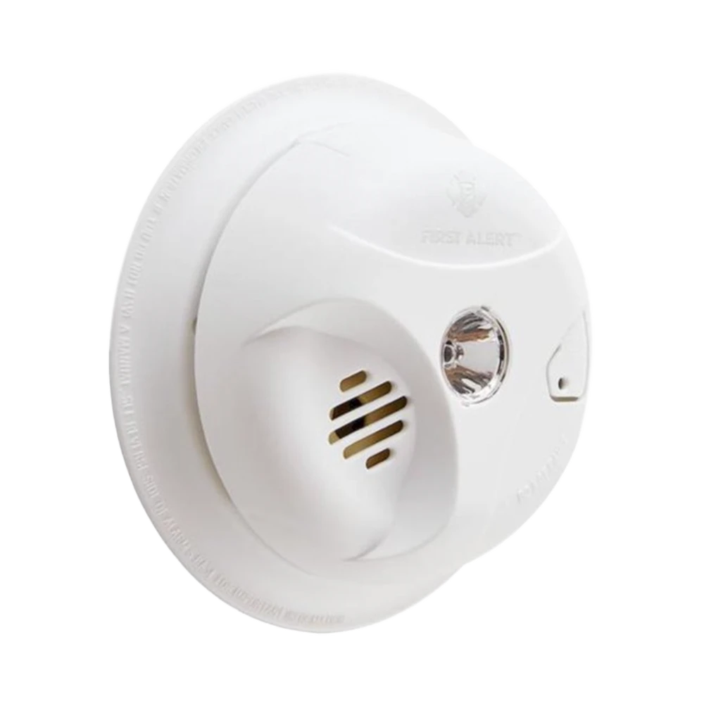 DETECTOR DE HUMO AUTÓNOMO, NO REQUIERE PANEL, LED DE ESCAPE, SENSOR POR IONIZACIÓN, BATERÍA 9 V REEMPLAZABLE-Detectores de Incendio y Gases-FIRST ALERT-Bsai Seguridad & Controles