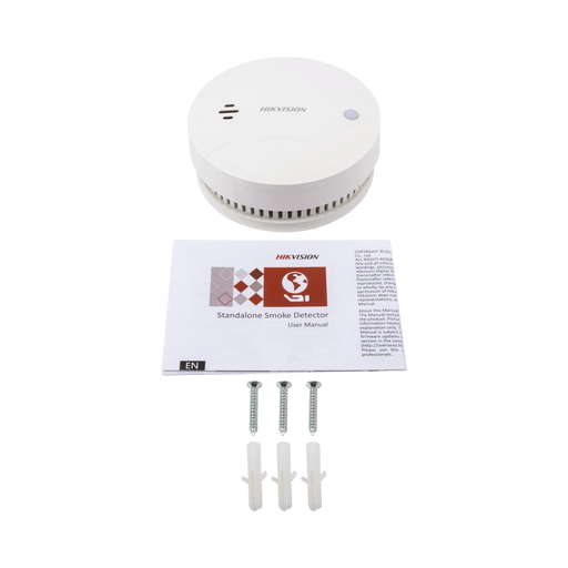 DETECTOR DE HUMO INALÁMBRICO-Detectores / Sensores-HIKVISION-DS-PD1-SMK-W-Bsai Seguridad & Controles