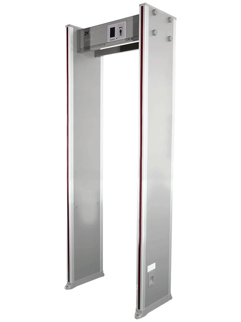 DETECTOR DE METALES PISO ZKTECO 6 ZONAS ZK-D1065 100 NIVELES DE SENSIBILIDAD DISPLAY PARA MOSTRAR CONTADOR DE ALERTAS Y TIRA DE LEDS PARA INDICAR OBJETO DETECTADO-Detectores de Metales-ZKTECO-Bsai Seguridad & Controles