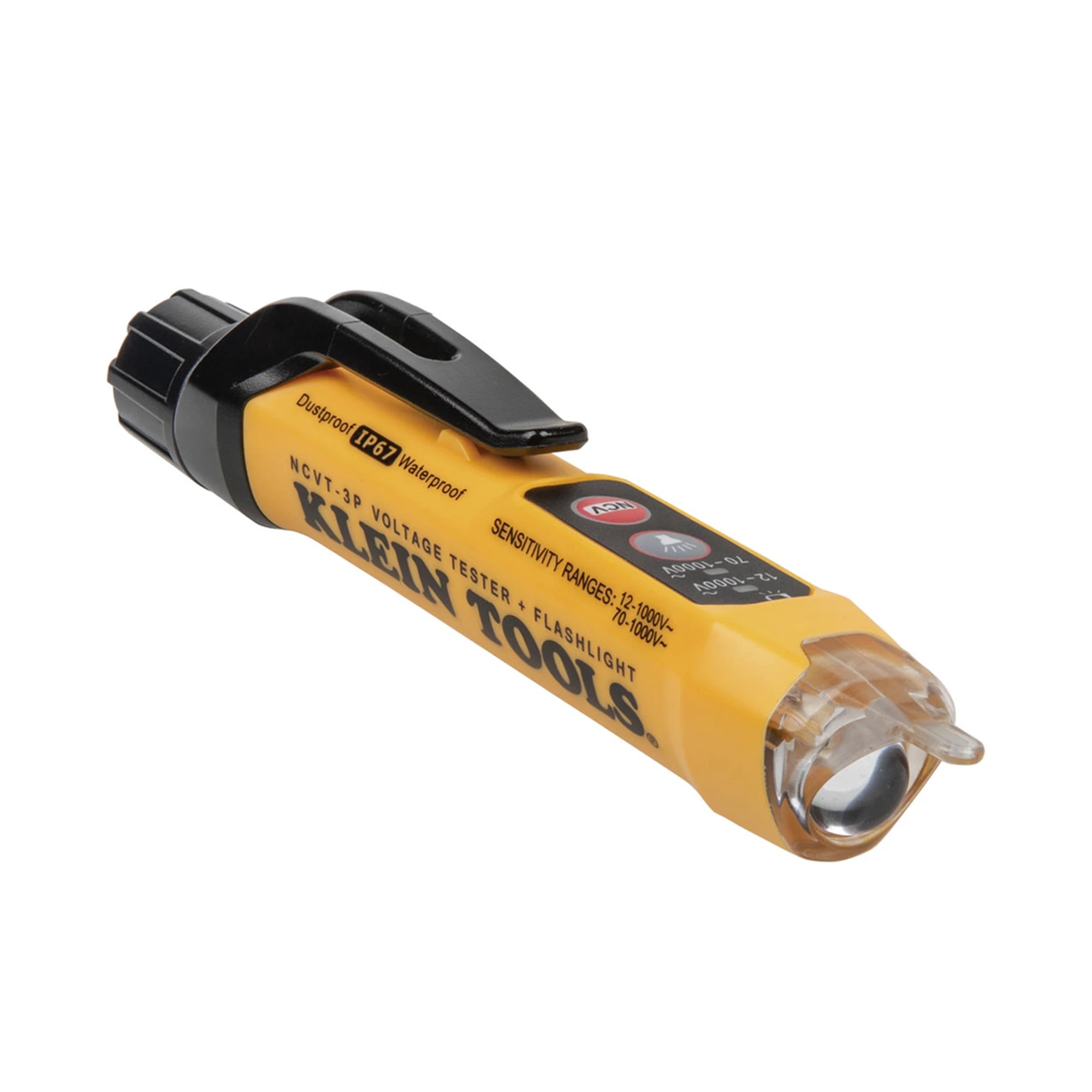 DETECTOR DE VOLTAJE SIN CONTACTO DE DOBLE RANGO, DE 12 - 1000 V CA CON LINTERNA.-Herramientas-KLEIN TOOLS-Bsai Seguridad & Controles