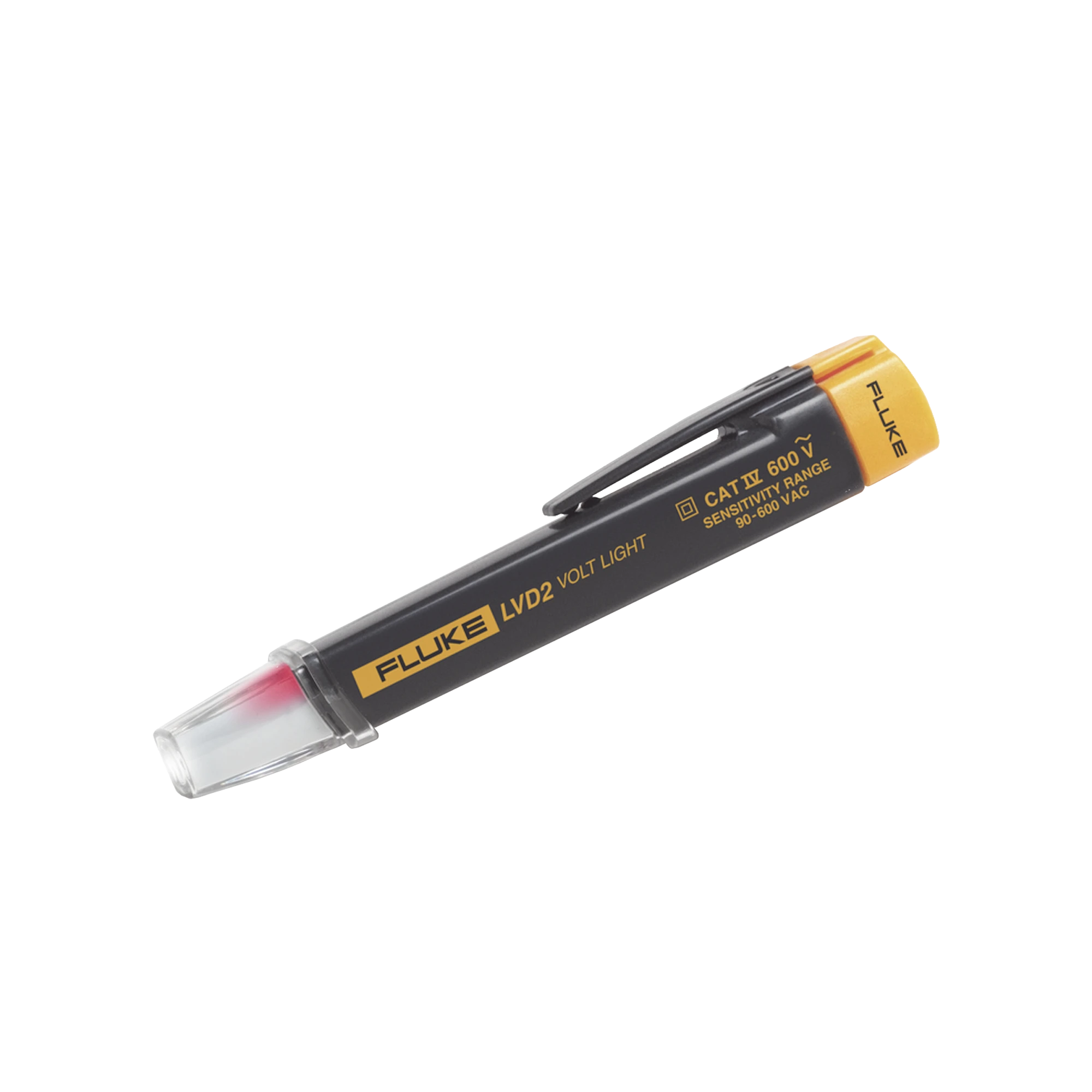 DETECTOR DE VOLTAJE SIN CONTACTO, RANGO DE 90 A 600 VCA, CON LINTERNA LED DE 100 MIL HORAS DE VIDA ÃŠTIL-Herramientas-FLUKE-Bsai Seguridad & Controles