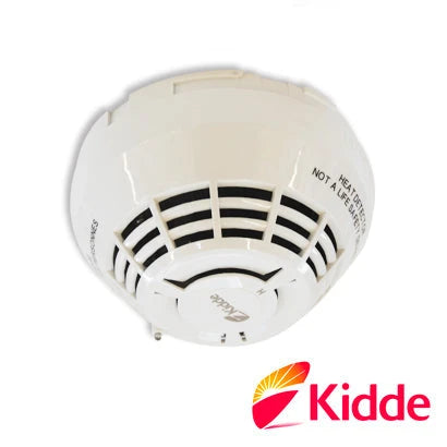 DETECTOR DIRECCIONABLE KIDDE KI-HRD TÉRMICO TEMPERATURA INCREMENTAL REQUIERE BASE DE LA SERIE KI PARA SU INTEGRACION CON LOS PANELES COMPATIBLES (VS1 Y VS4)-Detectores / Sensores-KIDDE-Bsai Seguridad & Controles