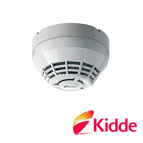 DETECTOR DIRECCIONABLE KIDDE KI-OSHD OPTICO DE HUMO Y TEMPERATURA, REQUIERE BASE DE LA SERIE KI PARA SU INTEGRACION CON LOS PANELES COMPATIBLES (VS1 Y VS4)-Sensores-KIDDE-KI-OSHD-Bsai Seguridad & Controles