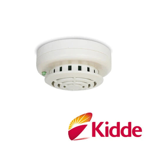 DETECTOR DIRECCIONABLE VIGILANT V-HFD TÉRMICO DE TEMPERATURA FIJA ALARMA DE 125 A 140 °F (54 A 60 °C) COMPATIBLE CON LOS PANELES VS1 Y VS4 DE KIDDE, PARA SU INTEGRACIÓN AL LAZO DE COMUNICACIÓN SLC REQUIERE BASE B4U-Detectores / Sensores-KIDDE-Bsai Seguridad & Controles