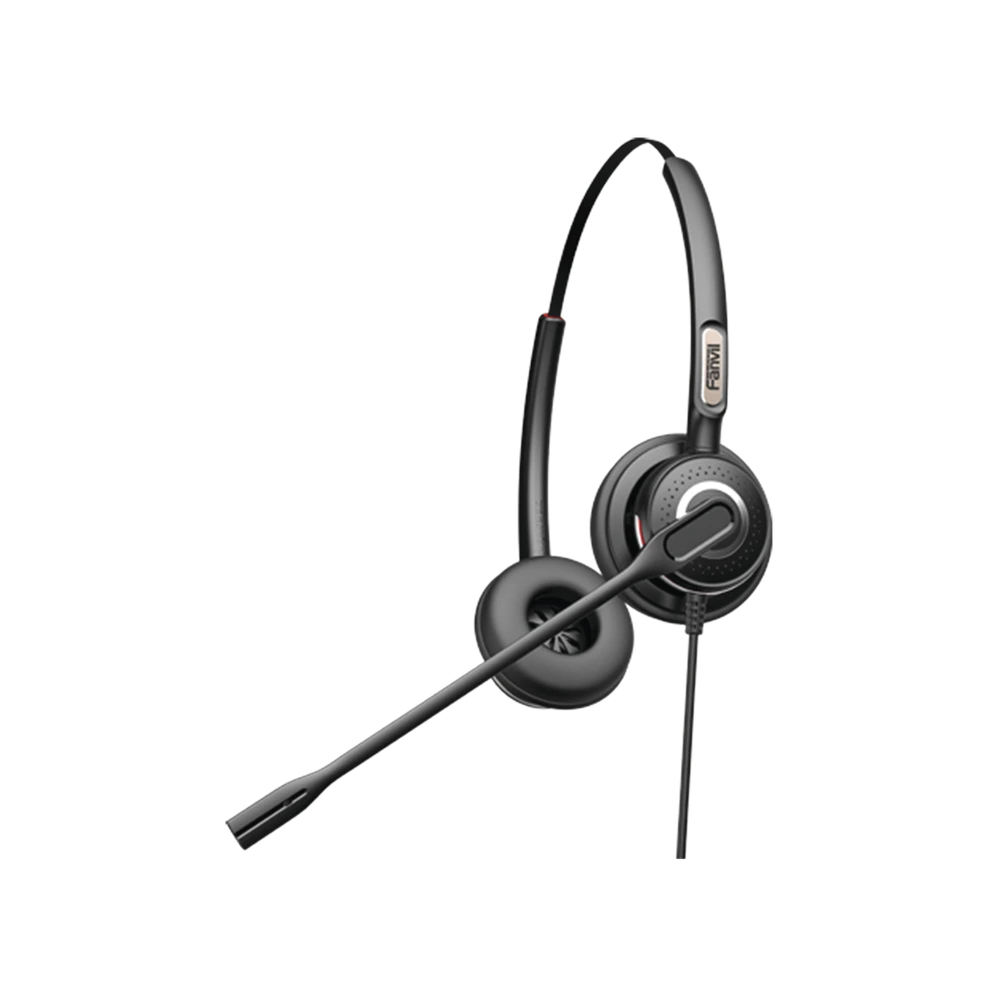 DIADEMA BINAUDAL (DUO) CON TECNOLOGÍA ANTISHOCK PARA TELÉFONOS IP FANVIL Y POLYCOM CON MICRÓFONO DE CANCELACIÓN DE RUIDO, LARGA DURABILIDAD-VoIP y Telefonía IP-FANVIL-Bsai Seguridad & Controles
