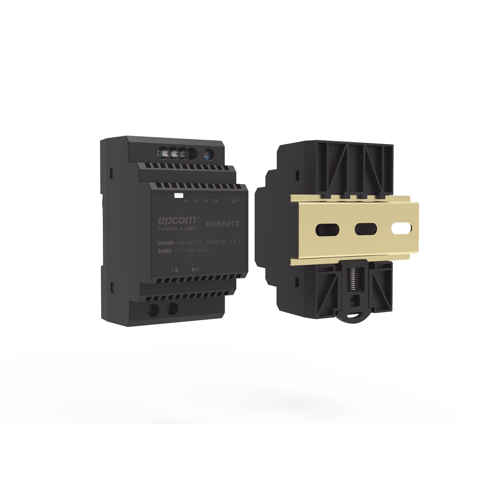 15 VCC / 4 A / 60 W / FUENTE INDUSTRIAL / DIN RIEL-Fuentes de Poder-EPCOM POWERLINE-Bsai Seguridad & Controles