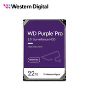 DISCO DURO DD 22TB SATA WD PURPLE PRO WD221PURP TRABAJO 24/7 SATA III CACHE 512MB 7200RPM OPTIMIZADO PARA VIDEOVIGILANCIA INTELIGENTE-Discos Duros-WESTERN DIGITAL-Bsai Seguridad & Controles