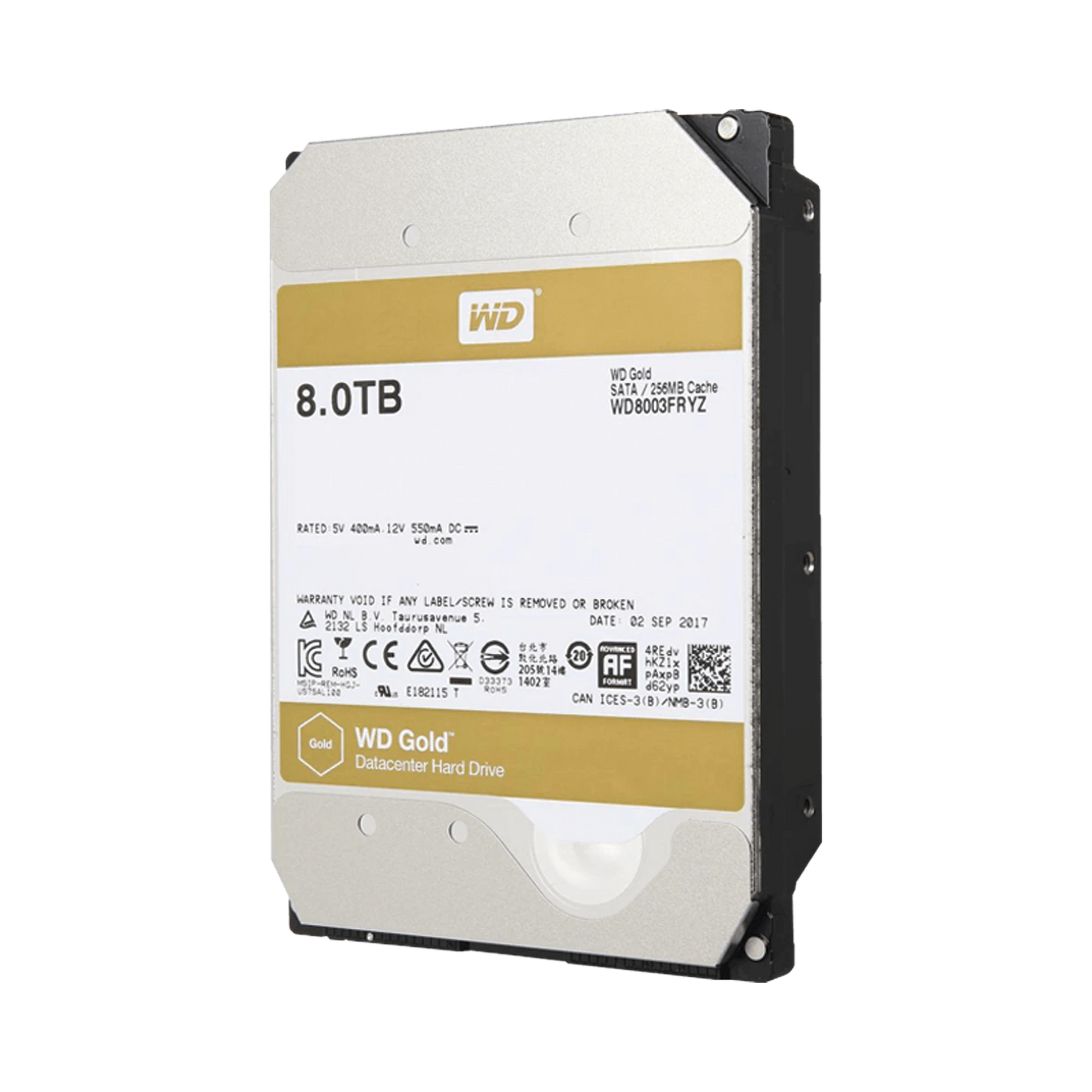 DISCO DURO ENTERPRISE 8TB WD GOLD-Almacenamiento-WESTERN DIGITAL (WD)-Bsai Seguridad & Controles