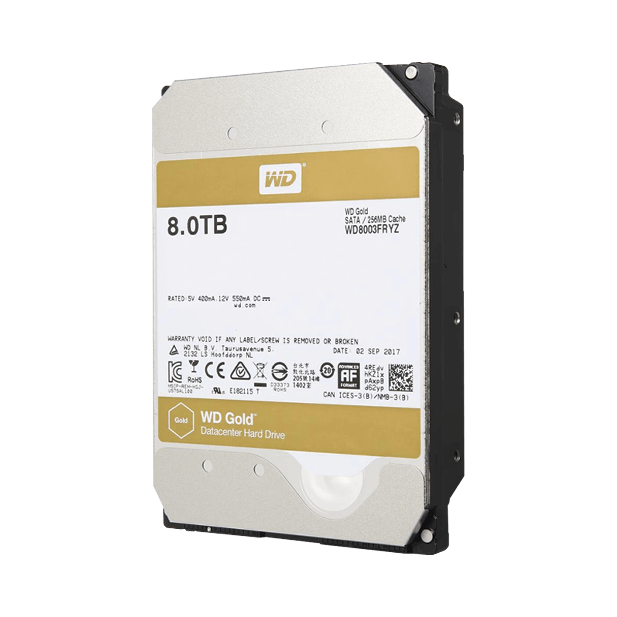 DISCO DURO ENTERPRISE 8TB WD GOLD-Almacenamiento-WESTERN DIGITAL (WD)-Bsai Seguridad & Controles