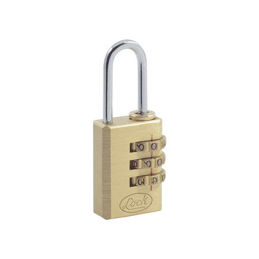 CANDADO DE LATÓN DE COMBINACIÓN MALETERO PROGRAMABLE/ MEDIDA 20 MM / NIVEL DE SEGURIDAD 3 / DISCOS PROGRAMABLES.-Cerraduras-LOCK-SYS-10CA-Bsai Seguridad & Controles