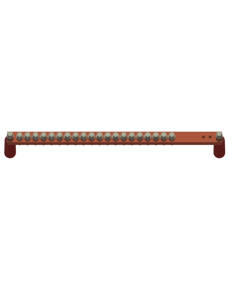 PARRES BCU1/4X1X19-INOX BARRAS DE CONEXIÓN A TIERRA / DISEÑADAS PARA CONCENTRAR LOS CIRCUITOS ELÉCTRICOS QUE POSTERIORMENTE VAN A SER PUESTOS A TIERRA PARA LOS SISTEMAS DE TELECOMUNICACIONES.-Tierras Físicas y Pararrayos-PARRES-Bsai Seguridad & Controles