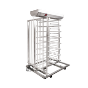 TORNIQUETE SENCILLO / CUERPO COMPLETO / 100% ACERO INOXIDABLE / DISEÑO ELEGANTE-Torniquetes y Puertas de Cortesía-ACCESSPRO-Bsai Seguridad & Controles