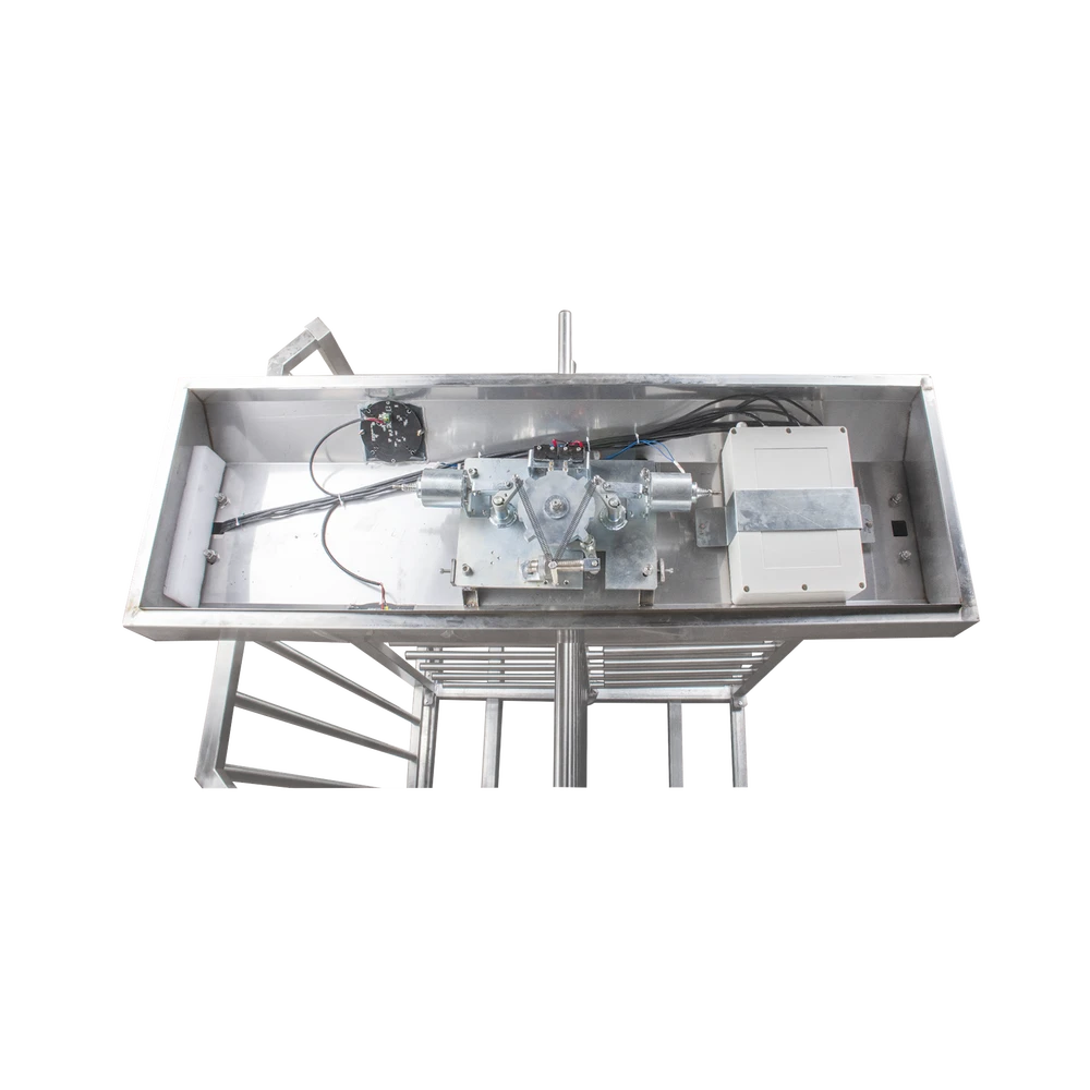 TORNIQUETE SENCILLO / CUERPO COMPLETO / 100% ACERO INOXIDABLE / DISEÑO ELEGANTE-Torniquetes y Puertas de Cortesía-ACCESSPRO-Bsai Seguridad & Controles