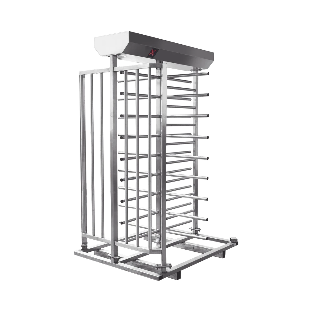 TORNIQUETE SENCILLO / CUERPO COMPLETO / 100% ACERO INOXIDABLE / DISEÑO ELEGANTE-Torniquetes y Puertas de Cortesía-ACCESSPRO-Bsai Seguridad & Controles