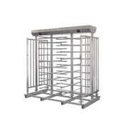 TORNIQUETE DOBLE DE CUERPO COMPLETO / 100% ACERO INOXIDABLE / DISEÑO ELEGANTE-Torniquetes y Puertas de Cortesía-ACCESSPRO-Bsai Seguridad & Controles