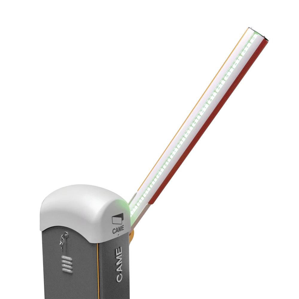 BARRERA VEHICULAR GARD4 / HECHO EN ITALIA / LED VERDE/ROJO BRAZO DE 4 METROS INCLUIDO / DISEÑO SÚPER ELEGANTE-Barreras Vehiculares-CAME-Bsai Seguridad & Controles