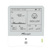 DISPLAY LORAWAN CON SENSOR DE TEMPERATURA, HUMEDAD Y CALIDAD DEL AIRE-LoRa-MILESIGHT-Bsai Seguridad & Controles
