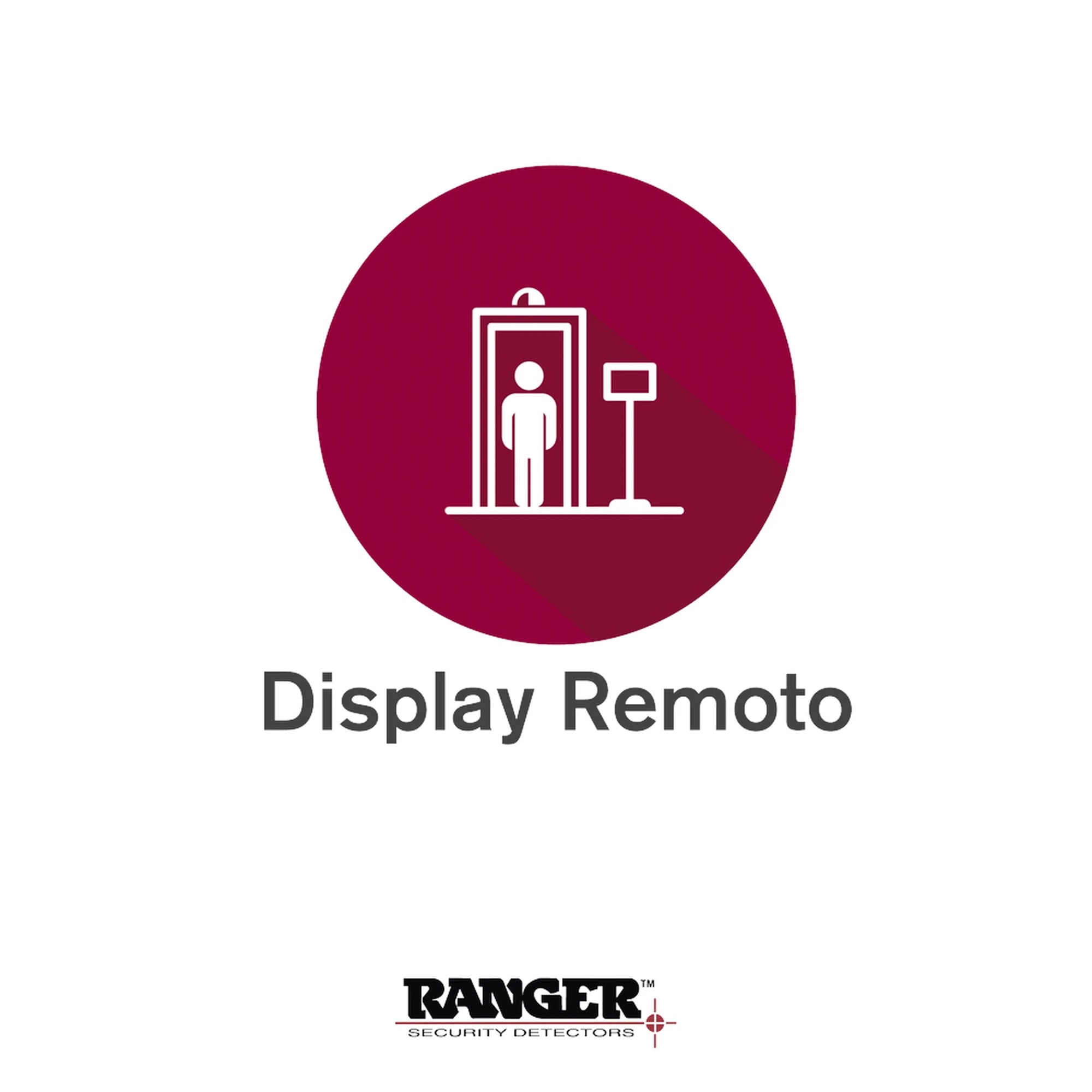 DISPLAY REMOTO-Detectores de Metales-RANGER SECURITY DETECTORS-Bsai Seguridad & Controles