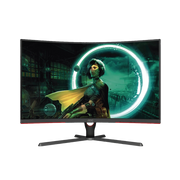 MONITOR CURVO 32" WIDESCREEN GAMING W-LED VA, RESOLUCIÓN 1920X1080P 165HZ, CON ENTRADAS DE VIDEO HDMI / DISPLAYPORT, BISEL ULTRA DELGADO, SOPORTA VESA-Monitores Pantallas y Mobiliario-AOC-Bsai Seguridad & Controles