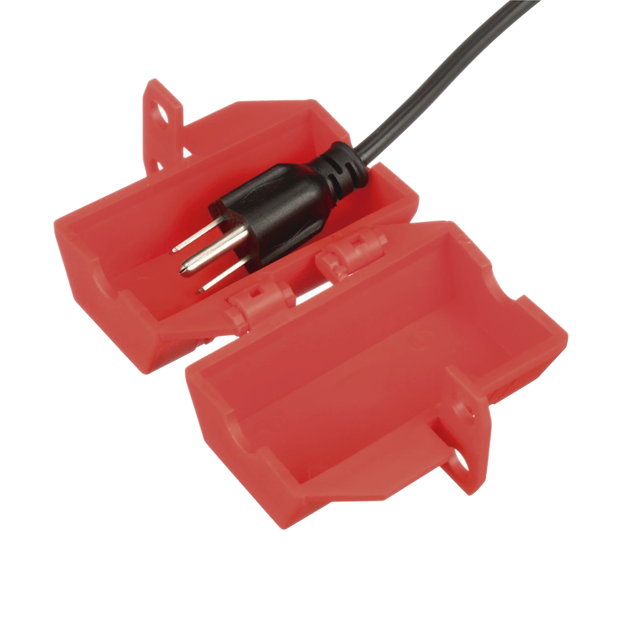 DISPOSITIVO DE BLOQUEO LOTO PARA ENCHUFES DE 120 VCA, FABRICADO CON POLIPROPILENO, COLOR ROJO-Calidad de la Energía-PANDUIT-Bsai Seguridad & Controles